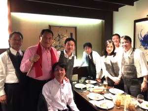 20151013 田中茂議員(会食・with猪木議員)